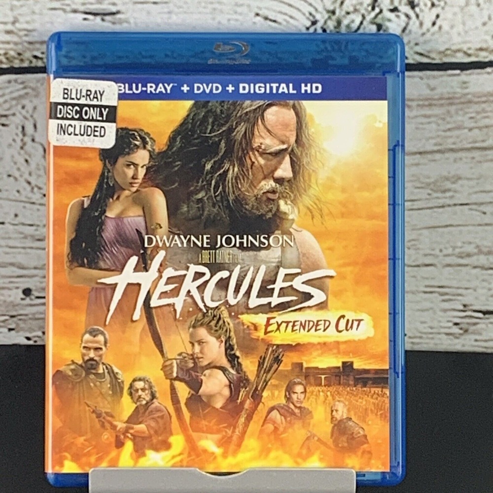 Hercules (Blu-ray, 2014) Joseph Fiennes, Rufus Sewell, Dwayne Johnson